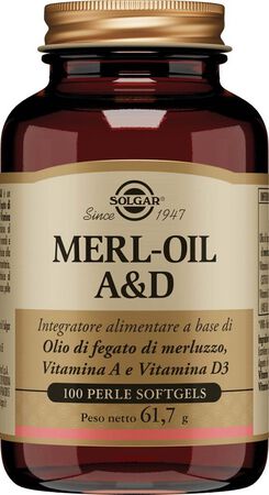 MERL OIL A&D 100 PERLE SOFTGEL image not present