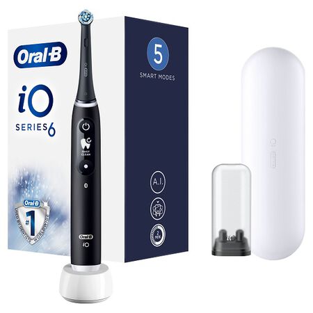 ORAL-B IO 6 BLACK SPAZZOLINO ELETTRICO + 2 REFILL image not present