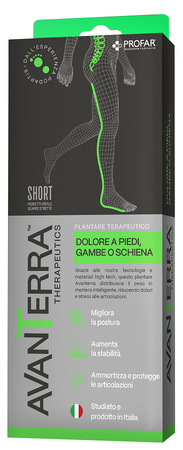 PLANTARE TERAPEUTICO PROFAR AVANTERRA DOLORE A PIEDI GAMBE O SCHIENA CORTO 45/46 image not present