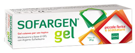MEDICAZIONE IN GEL SOFARGEN TUBO 25 G image not present