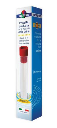 PROVETTA RACCOLTA URINA MASTER-AID 12 ML image not present
