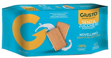 GIUSTO SENZA ZUCCHERO BISCOTTI MATTINO 350 G image not present