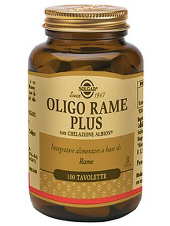 OLIGO RAME PLUS 100 TAVOLETTE image not present