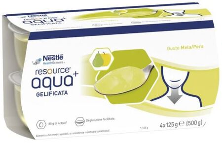 RESOURCE AQUA ACQUA GELIFICATA+APPLEPEAR CUP 6 4X125 G image not present