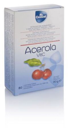 ACEROLA VITAMINA C 80 TAVOLETTE image not present