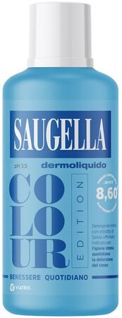 SAUGELLA DERMOLIQUIDO COLOUR EDITION DETERGENTE INTIMO 500 ML image not present