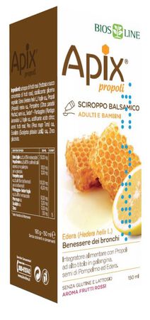 APIX PROPOLI SCIROPPO BALSAMICO SENZA CONSERVANTI 150 ML image not present