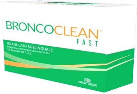 BRONCOCLEAN FAST GRANULATO SUBLINGUALE 24 BUSTINE image not present