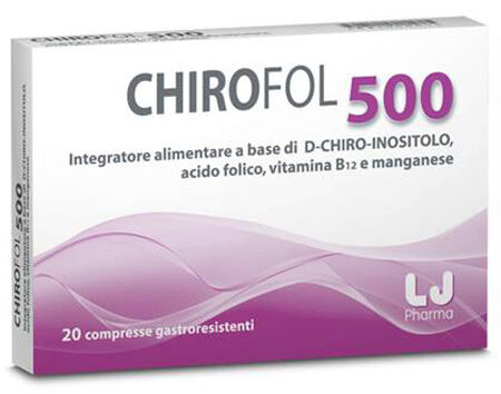CHIROFOL 500 20 COMPRESSE GASTRORESISTENTI image not present