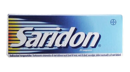 SARIDON*20 cpr con caffeina image not present