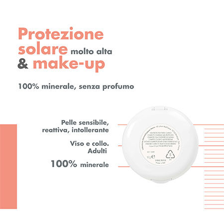 EAU THERMALE AVENE COMPATTO SPF50 SABBIA 10 G image not present