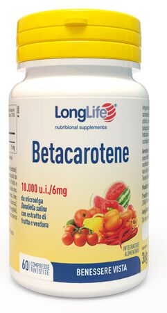 LONGLIFE BETACAROTENE 60 COMPRESSE image not present