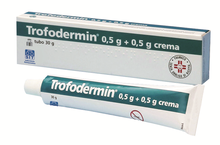 TROFODERMIN*crema derm 30 g 0,5 g+0,5 g/100 g