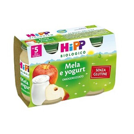 HIPP BIO HIPP BIO OMOGENEIZZATO MELA YOGURT 2X125 G image not present