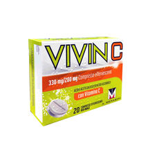 VIVIN C*20 cpr eff 330 mg + 200 mg