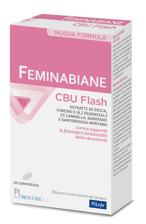 FEMINABIANE CBU FLASH 20 COMPRESSE NUOVA FORMULA image not present