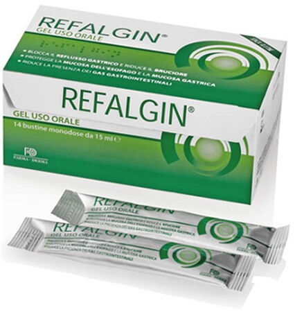 REFALGIN GEL OROSOLUBILE ANTIREFLUSSO 14 BUSTINE 15 ML image not present