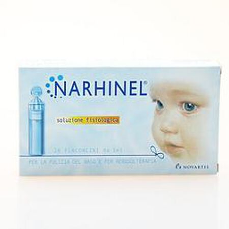 SOLUZIONE FISIOLOGICA PER ASPIRATORE NASALE NARHINEL 20 FIALE DA 5ML image not present