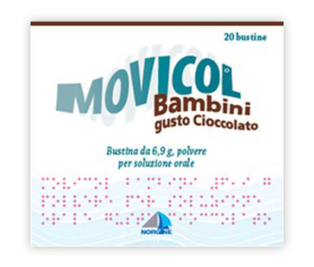 MOVICOL*BB 20 bust polv orale 6,9 g cioccolato image not present