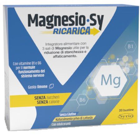 MAGNESIO SY RICARICA 20 BUSTINE image not present