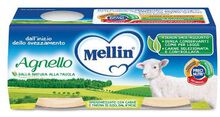 MELLIN OMOGENEIZZATO AGNELLO 2 PEZZI X 80 G