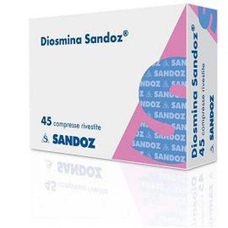 DIOSMINA SANDOZ 45 COMPRESSE RIVESTITE image not present