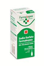 SODIO FOSFATO (FARMAKOPEA)*1 flacone 120 ml 16 % + 6 % soluz rett