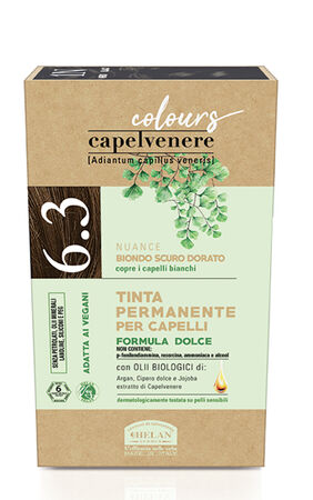 CAPELVENERE COLOURS TINTA CAPELLI 6,3N BIONDO SCURO DORATO image not present