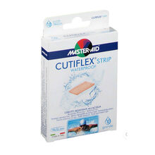 CEROTTO MASTER-AID CUTIFLEXMED STRIP TRASPARENTE IMPERMEABILE SUPPORTO IN POLIURETANO GRANDE 10 PEZZI