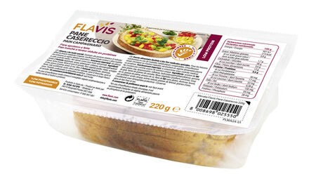 FLAVIS PANE CASERECCIO PANE APROTEICO A FETTE 220 G image not present