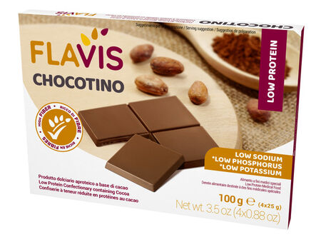 FLAVIS CHOCOTINO 4 PORZIONI DA 25 G image not present
