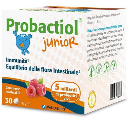 PROBACTIOL JUNIOR 30 COMPRESSE MASTICABILI NEW image not present