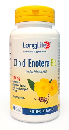 LONGLIFE OLIO ENOTERA BIO 1300 MG 50 PERLE image not present