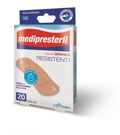 CEROTTO MEDIO MEDIPRESTERIL RESISTENTE 7X2CM 20 PEZZI image not present