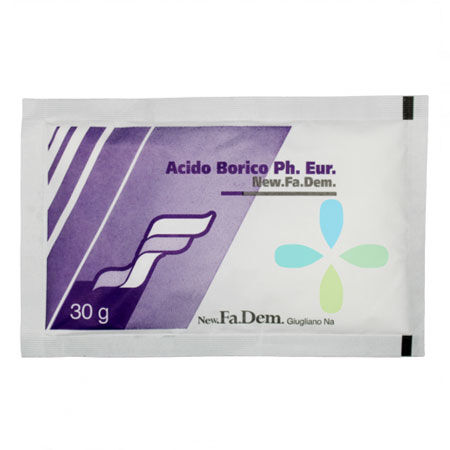 ACIDO BORICO POLVERE FU 30 G image not present