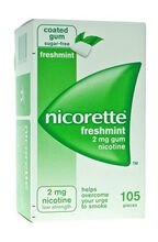 NICORETTE*105 gomme mast 2 mg menta forte
