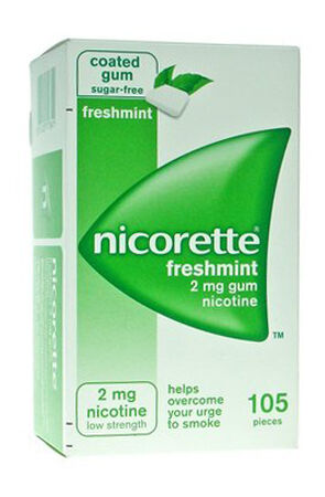 NICORETTE*105 gomme mast 2 mg menta forte image not present