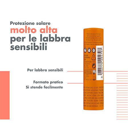 AVENE EAU THERMALE STICK LABBRA 50+ NUOVA FORMULA 3 G image not present