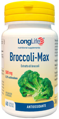 LONGLIFE BROCCOLI MAX 60 CAPSULE image not present