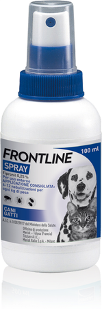 FRONTLINE SPRAY*uso topico 1 flacone 100 ml 2,5 mg/ml image not present