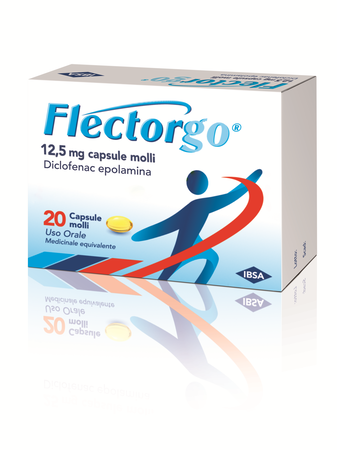 FLECTORGO*20 cps molli 12,5 mg image not present