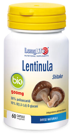 LONGLIFE LENTINULA BIO 60 CAPSULE image not present