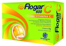 FLOGAR  C 600 CON VITAMINA C 14 BUSTINE GUSTO ARANCIA