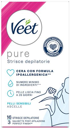 VEET STRISCE ASCELLE IPOALLERGENICHE 16 PEZZI image not present
