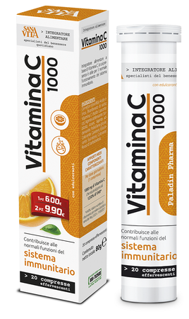 SANAVITA VITAMINA C 20 COMPRESSE EFFERVESCENTI image not present