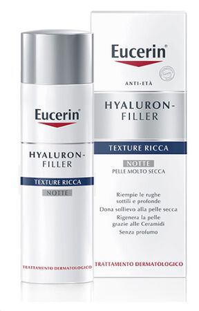 EUCERIN HYALURON+FILLER TEXTURE RICCA NOTTE 50 ML image not present
