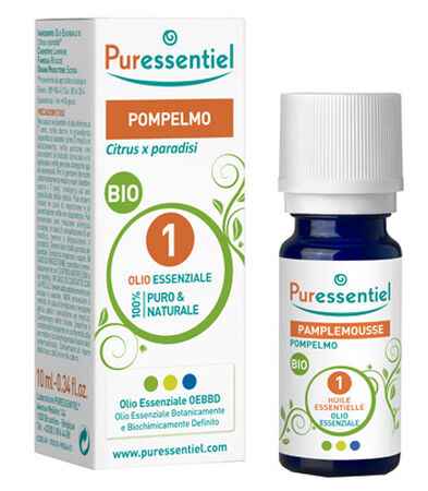 PURESSENTIEL POMPELMO OLIO ESSENZIALE 10 ML image not present