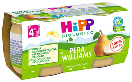 HIPP BIO OMOGENEIZZATO PERA WILLIAMS 2 X 80 G image not present