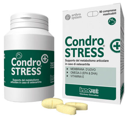 CONDROSTRESS + 90 COMPRESSE MASTICABILI image not present