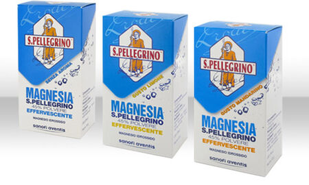 MAGNESIA SAN PELLEGRINO*orale polv eff limone 100 g 45% image not present